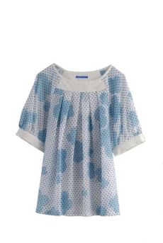 HSS12 TOY TOWN ANGEL TOP - BLUE